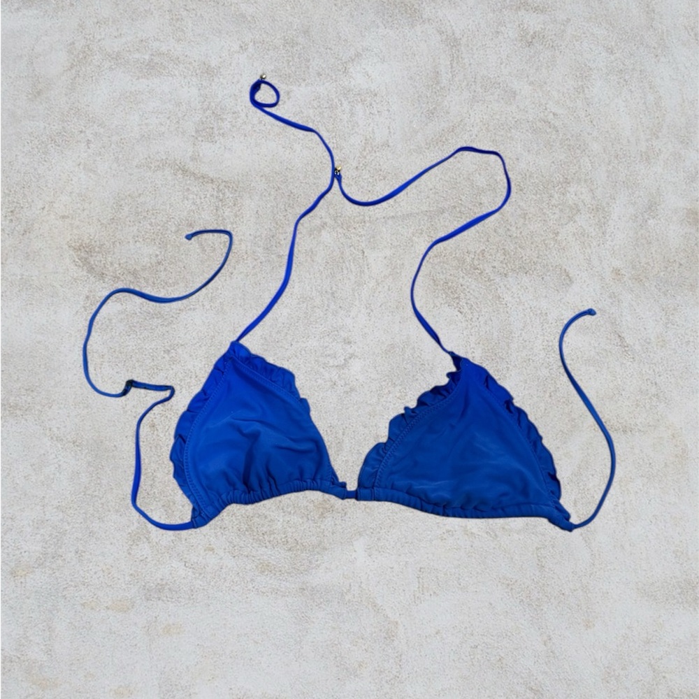 Abercrombie & Fitch Blue Bikini Top